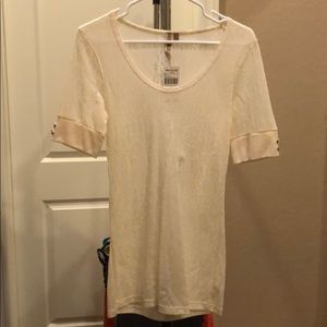 Cream Lace type BKE Top